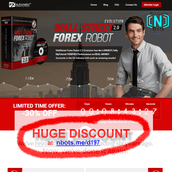 Wallstreen Forex Robot Discount Advanced Forex Trading Robot - 