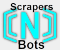 scrapersnbots.com website logo.