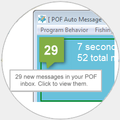 pof message messages sender auto inbox bot checks software features