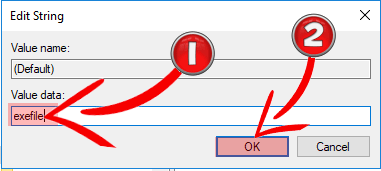 Image of Regedit Valuedata Exefile Ok.
