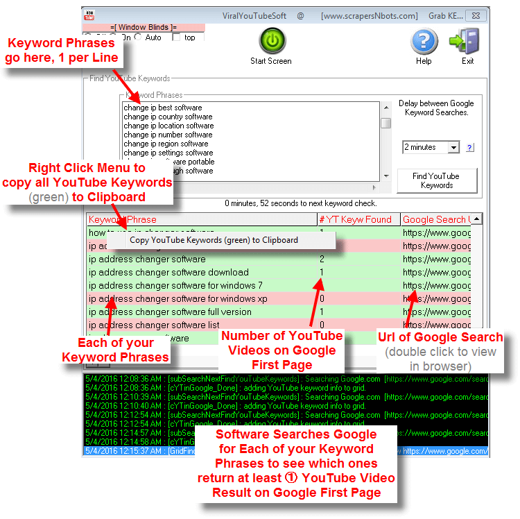 Image of Find Youtube Keywords Module Features And How To Use.